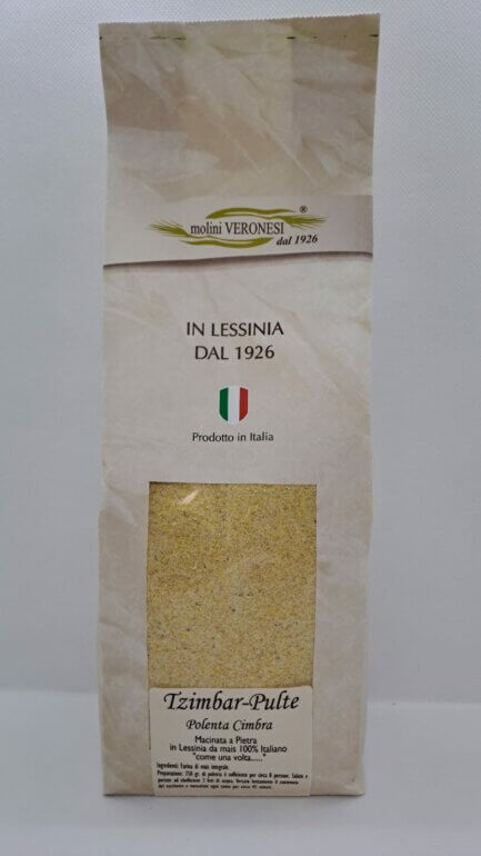 POLENTA "CIMBRA"macinata a pietra con mais 100% Veneto