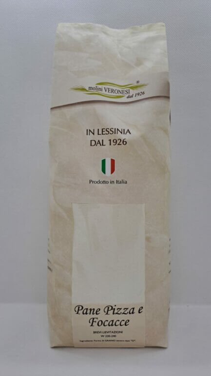 PANE PIZZA E FOCACCE BREVE LIEVITAZIONE