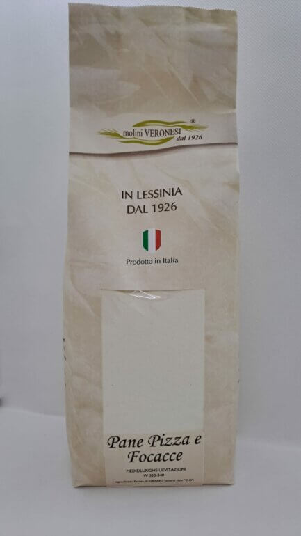 PANE PIZZA E FOCACCE MEDIO/LUNGA LIEVITAZIONE
