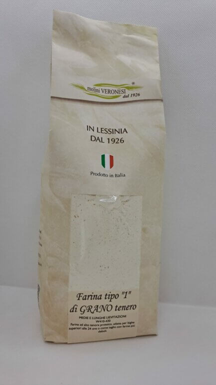FARINA di GRANO tenero TIPO "1"MEDIO/ LUNGA LIEVITAZIONE