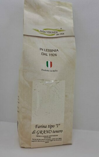 FARINA di GRANO tenero TIPO "1"MEDIO/ LUNGA LIEVITAZIONE